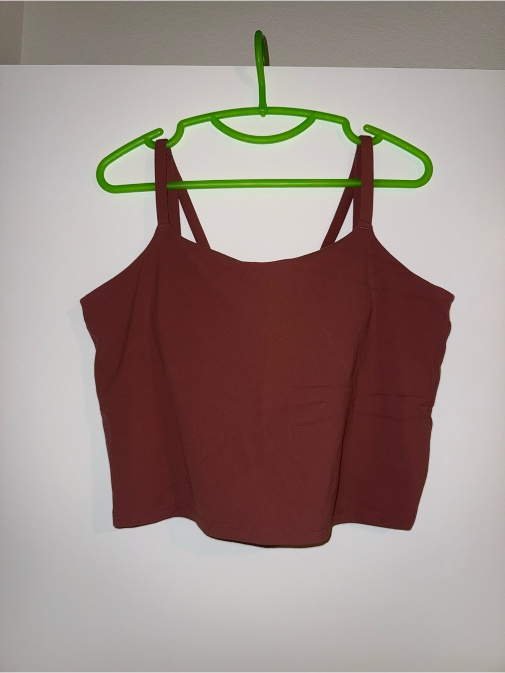 all in motion Brick Red Camisole Tank